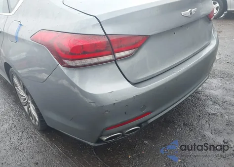 2015 Hyundai Genesis 5.0 из США, поврежденный, VIN KMHGN4JF7FU054578